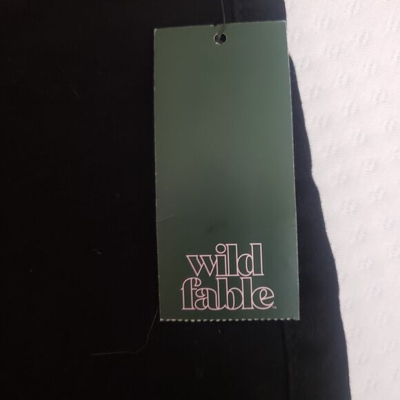 Wild Fable Highest Rise Denim Size 4 27" Waist Black Shorts with 2.5 inseam - Picture 2 of 13